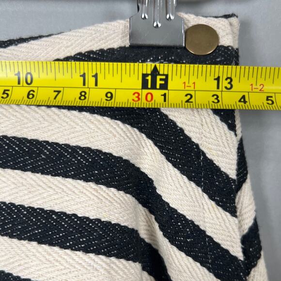 Greylin Size Small Skirt Cotton Stripped Circle A Line - Picture 4 of 6